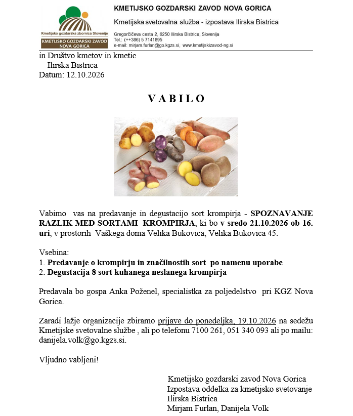 Krompir vabilo